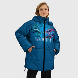 Куртка зимняя женская FIGHT TRUTH, цвет: 3D-светло-серый — фото 2