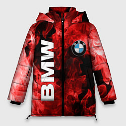 Куртка зимняя женская BMW FIRE, цвет: 3D-черный