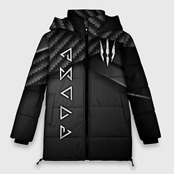 Куртка зимняя женская The Witcher, цвет: 3D-черный