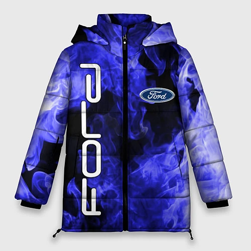 Женская зимняя куртка FORD / 3D-Светло-серый – фото 1