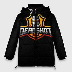 Куртка зимняя женская DeadShot PUBG Mobile Classic, цвет: 3D-черный