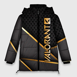 Куртка зимняя женская Valorant, цвет: 3D-черный