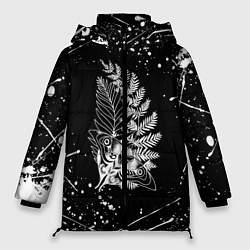 Куртка зимняя женская THE LAST OF US ТАТУИРОВКА ЭЛЛИ, цвет: 3D-черный
