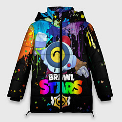 Куртка зимняя женская BRAWL STARS NANI, цвет: 3D-черный