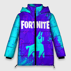 Куртка зимняя женская FORTNITE ФОРТНАЙТ, цвет: 3D-светло-серый