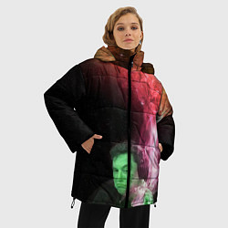 Куртка зимняя женская ПРИШЕЛЕЦ, цвет: 3D-черный — фото 2
