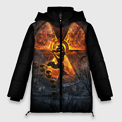 Куртка зимняя женская S T A L K E R 2, цвет: 3D-черный
