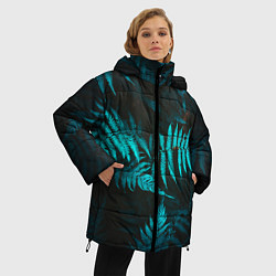 Куртка зимняя женская ПАПОРОТНИК, цвет: 3D-черный — фото 2
