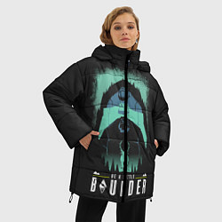 Куртка зимняя женская Холодное сердце, цвет: 3D-черный — фото 2