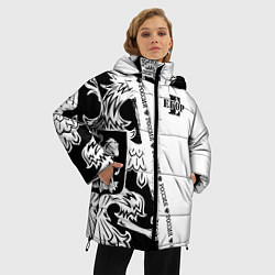 Куртка зимняя женская Егор, цвет: 3D-черный — фото 2