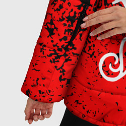 Куртка зимняя женская 6ix9ine, цвет: 3D-красный — фото 2