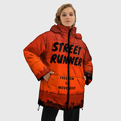 Куртка зимняя женская Street runner, цвет: 3D-черный — фото 2