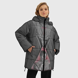 Куртка зимняя женская Настоящий детектив, цвет: 3D-красный — фото 2