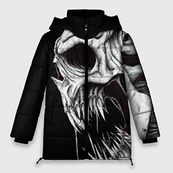 Куртка зимняя женская Череп Z, цвет: 3D-черный