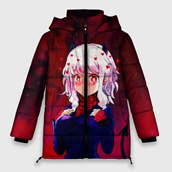 Куртка зимняя женская ХЕЛЛТЕЙКЕР, цвет: 3D-красный
