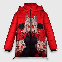Куртка зимняя женская ХЕЛЛТЕЙКЕР, цвет: 3D-черный