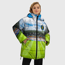 Куртка зимняя женская FC INTER, цвет: 3D-красный — фото 2