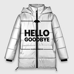 Куртка зимняя женская Академия Амбрелла, цвет: 3D-черный