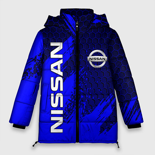 Женская зимняя куртка NISSAN / 3D-Светло-серый – фото 1