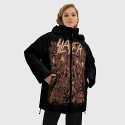 Куртка зимняя женская Slayer, цвет: 3D-черный — фото 2
