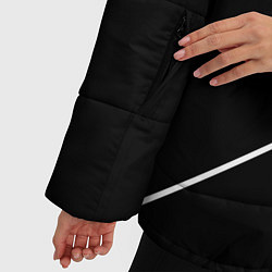 Куртка зимняя женская Dedsec, цвет: 3D-светло-серый — фото 2