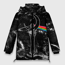 Куртка зимняя женская Dark Side of the Moon Stick, цвет: 3D-черный