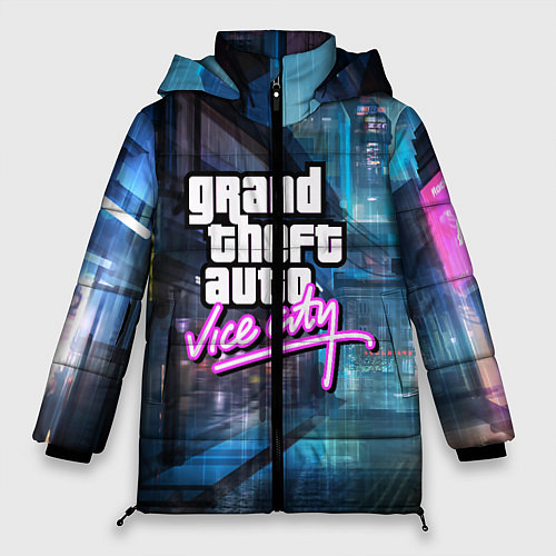 Женская зимняя куртка GTA / 3D-Светло-серый – фото 1