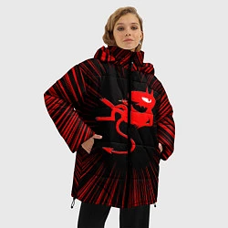 Куртка зимняя женская Disenchantment, цвет: 3D-черный — фото 2