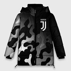 Куртка зимняя женская JUVENTUS ЮВЕНТУС, цвет: 3D-черный