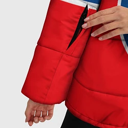 Куртка зимняя женская FC PSG, цвет: 3D-черный — фото 2