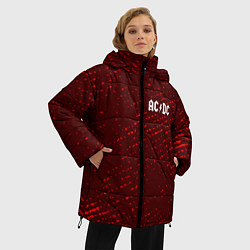 Куртка зимняя женская AC DС, цвет: 3D-черный — фото 2