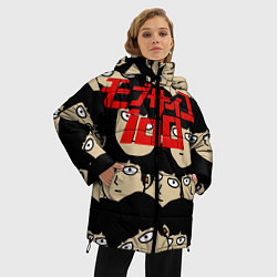 Куртка зимняя женская МОБ ПСИХО, цвет: 3D-черный — фото 2