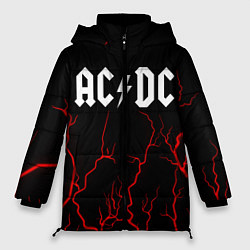Куртка зимняя женская AC DС, цвет: 3D-красный
