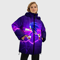 Куртка зимняя женская Sonic Storm, цвет: 3D-черный — фото 2