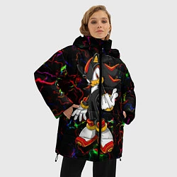 Куртка зимняя женская Соник Sonic, цвет: 3D-светло-серый — фото 2