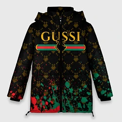 Куртка зимняя женская GUSSI ГУСИ, цвет: 3D-светло-серый