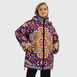 Куртка зимняя женская Ковер, цвет: 3D-черный — фото 2