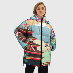 Куртка зимняя женская Tokyo, цвет: 3D-красный — фото 2