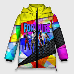 Куртка зимняя женская FORTNITE NEW SEASON 2020, цвет: 3D-черный