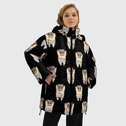 Куртка зимняя женская Иноске, цвет: 3D-черный — фото 2