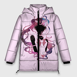 Куртка зимняя женская Космическая Сейлор Мун, цвет: 3D-черный