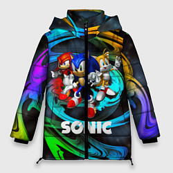 Куртка зимняя женская SONIC TRIO, цвет: 3D-черный