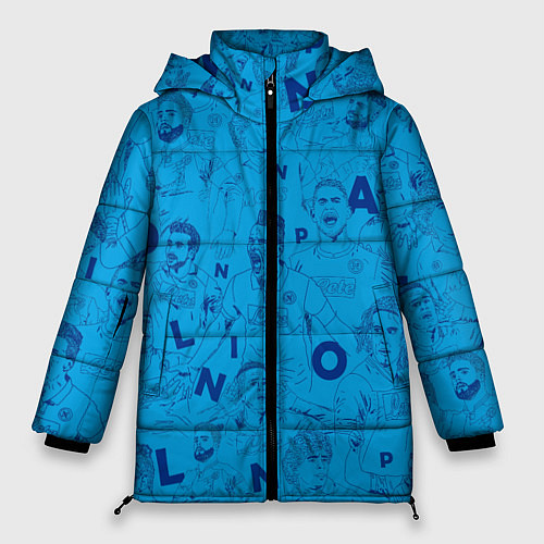 Женская зимняя куртка Наполи Блю / 3D-Светло-серый – фото 1