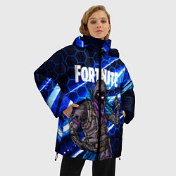Куртка зимняя женская FORTNITE RAVEN, цвет: 3D-черный — фото 2