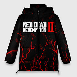 Куртка зимняя женская RED DEAD REDEMPTION 2, цвет: 3D-красный