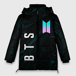 Куртка зимняя женская BTS БТС, цвет: 3D-черный