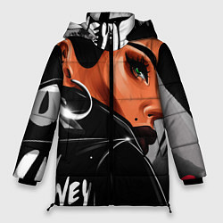 Куртка зимняя женская Money, money, цвет: 3D-черный