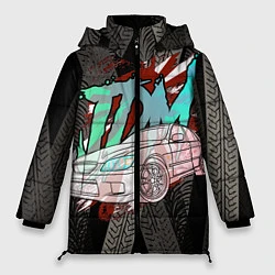 Куртка зимняя женская JDM Toyota Altezza, цвет: 3D-черный