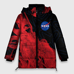 Куртка зимняя женская NASA НАСА, цвет: 3D-черный