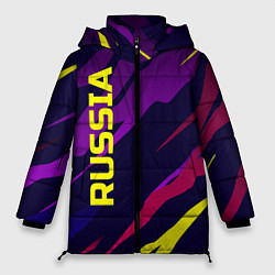 Куртка зимняя женская RUSSIA, цвет: 3D-черный